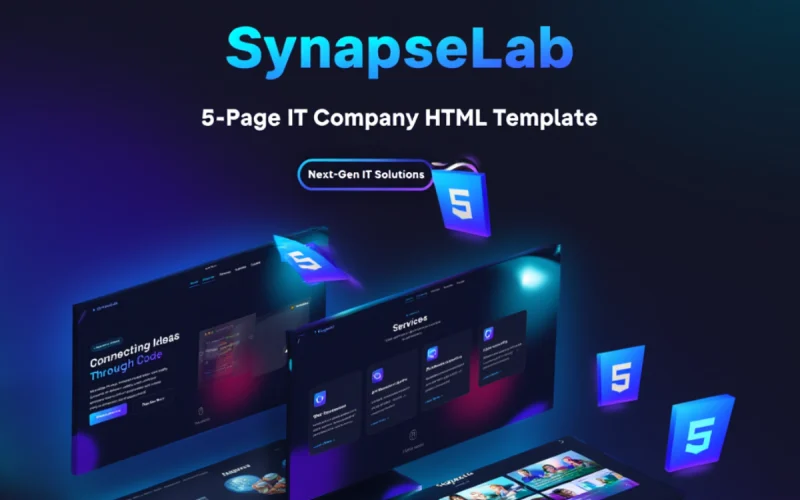 SynapseLab | Багатоцільовий шаблон